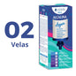 Caixa com 2 unid. - Vela Alcalina com Magnésio - Oasis