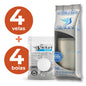 Kit 4: 4 velas esterilizantes + 4 boias