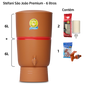 Filtro Premium - 6 litros - 2 velas